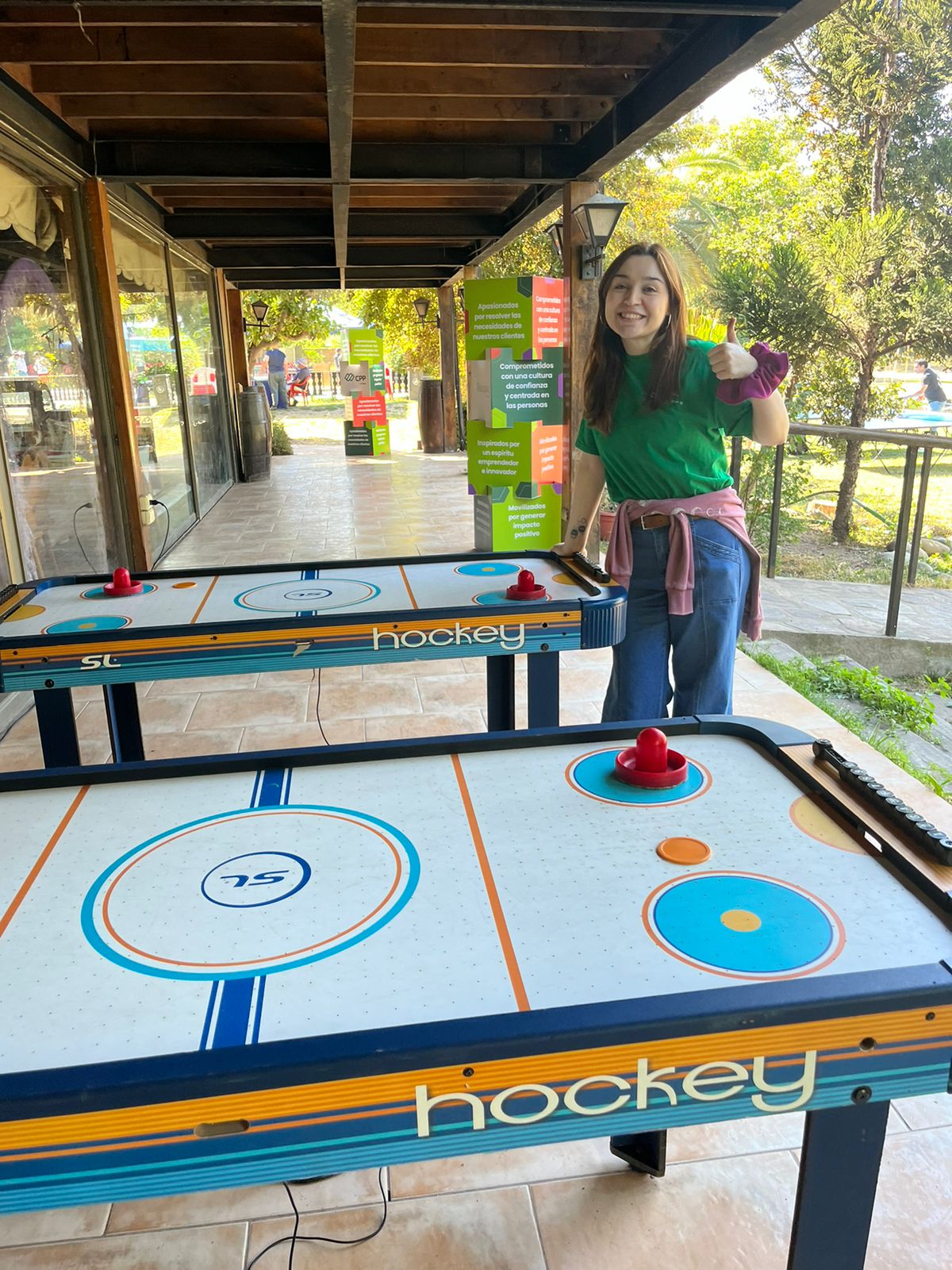 Arriendo mesa Hockey Normal